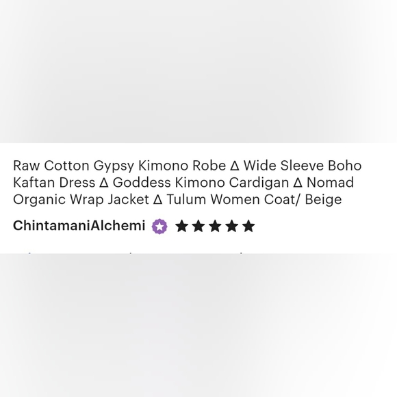 Boho Kimono - Picture 5 of 6